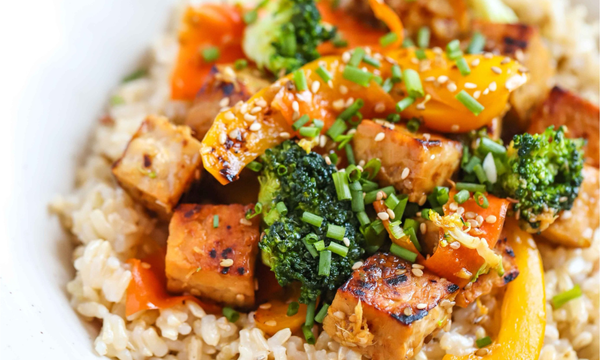 Sesame Tempeh & Vegetable Stir-Fry