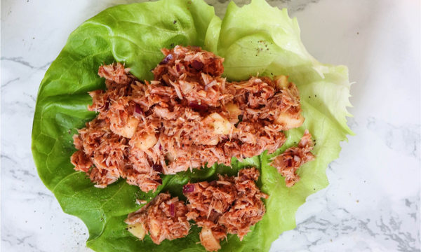 Tuna Salad Lettuce Boats