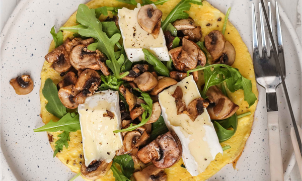 Mushroom & Brie Omelet